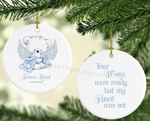 Remembrance ornament, Baby Loss, In memory,  Baby Girl, Baby Boy, Personalized Ornament, Infant, Baby, Miscarriage
