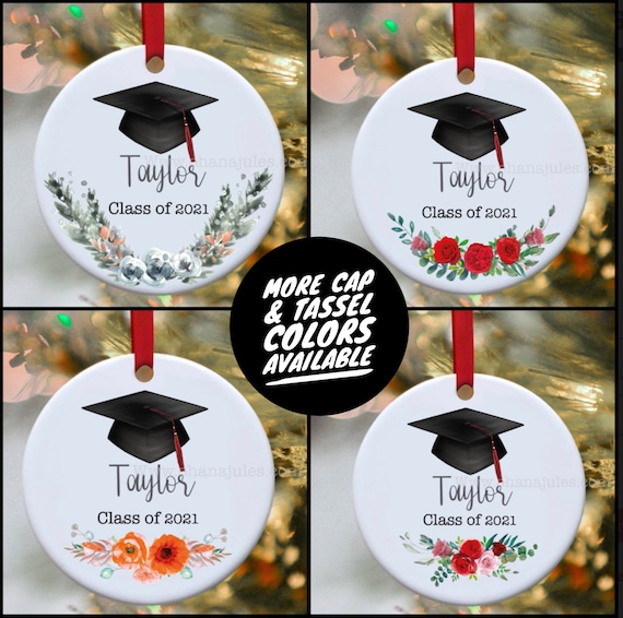 Graduation, Senior, College graduation, High school graduation, Ornament, Personalized ornament, Personalized