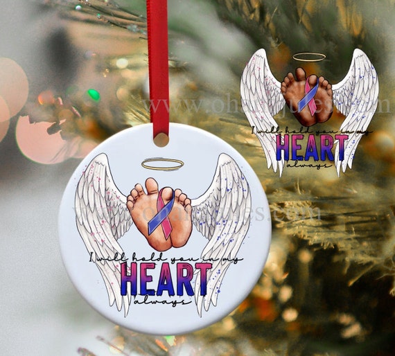 Memorial Christmas Tree Ornaments, infant loss, In memory ornament, Baby Girl, Baby Boy, Christmas ornament, Memorial Gift, Miscarriage