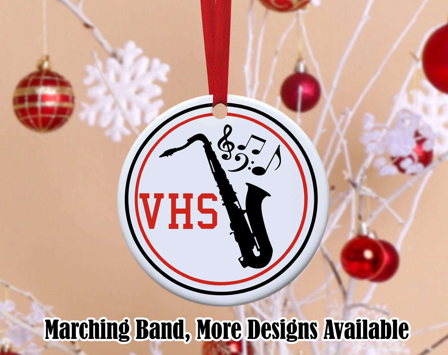Marching Band, Band ornament, Marching band ornament
