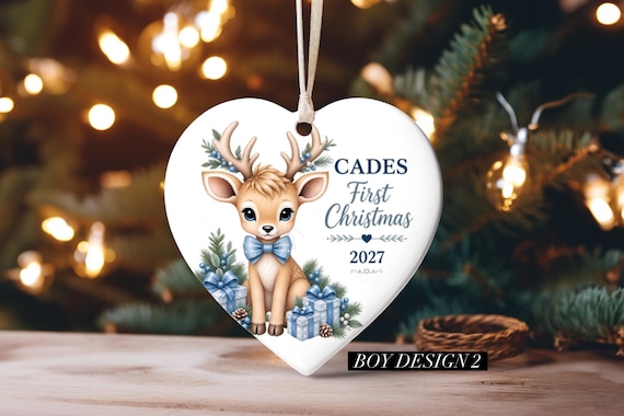 Personalized Baby’s First Christmas Ornament, Custom Name Ornament, Baby’s First Christmas Gift, Personalized first Christmas Ornament, 2027