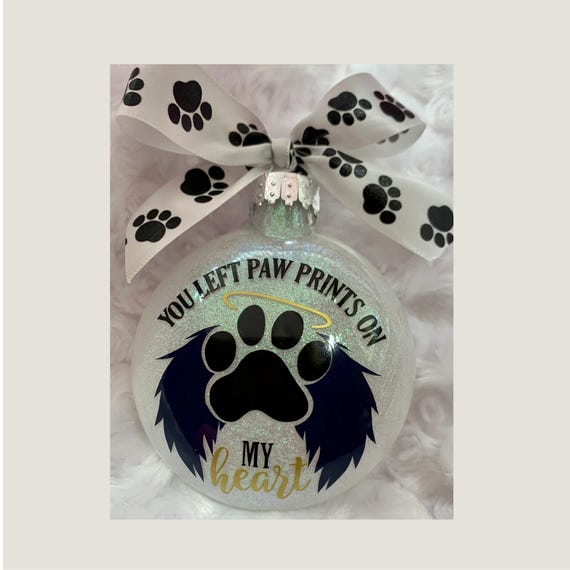 Pet Loss Ornament,Pet Memorial Ornament,Pet Loss Christmas Ornament,Pet Remembrance Ornament,Rainbow Bridge Pet Ornament, Christmas Ornament