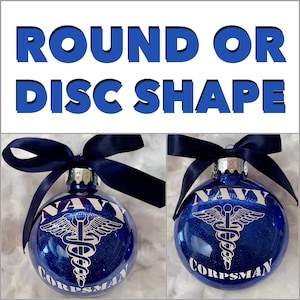 軍医、海軍軍医オーナメント、ガラスオーナメント、海軍、軍事