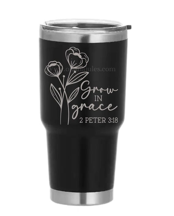 Faith, religion, Christian Gifts,Tumbler engraved Tumbler, Trust in the Lord, Cross, tumbler, Water Bottle, Flask, Water