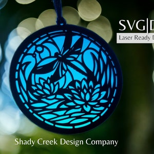 Dragonfly Suncatcher Download File/Instant Download Suncatcher/Dragonfly Download File/ Laser Cut Farm SVG DXF/Dragonfly Decor SVG/Memorial