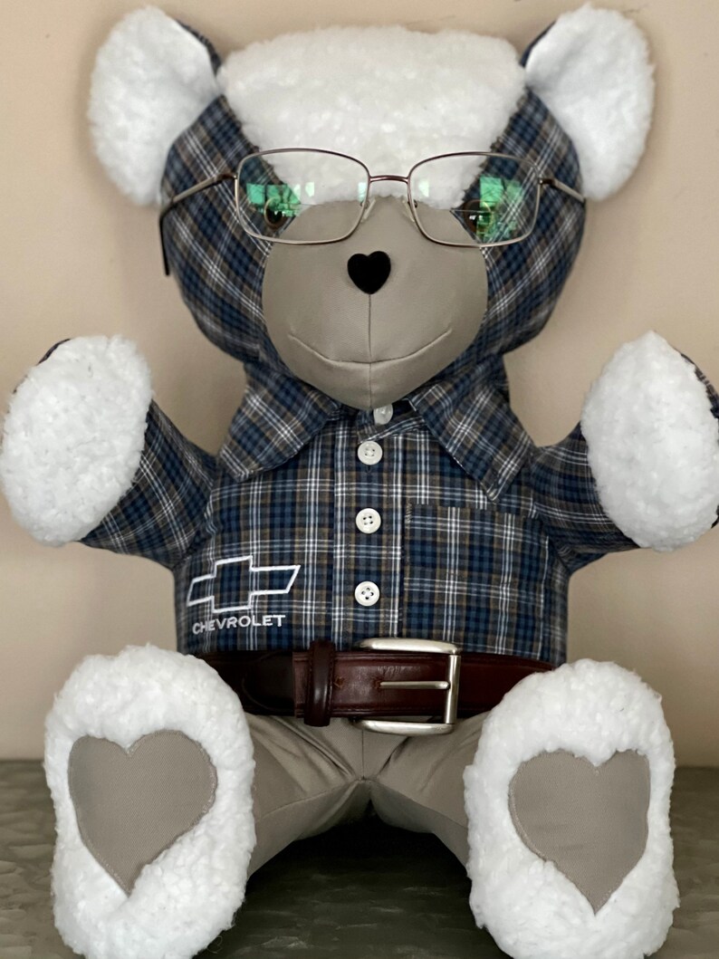 memory teddy bears from shirts