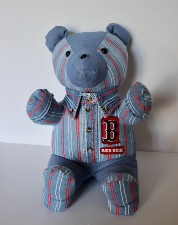 Made from loved ones clothing Teddy Bear made from shirt | Etsy