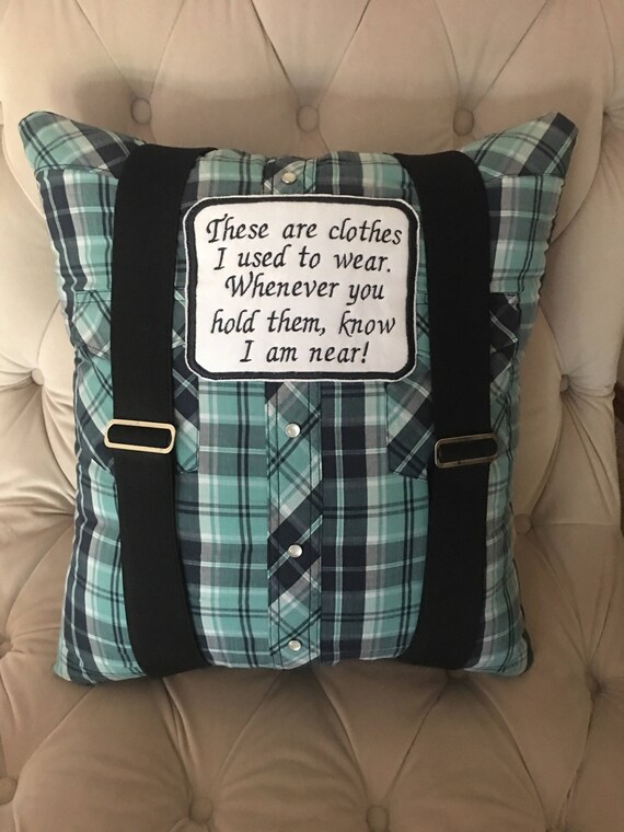loved ones shirt pillow