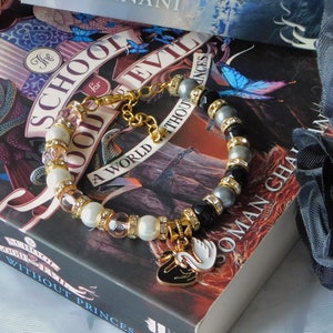 Good & Evil Bead Bracelet (The school for good and evil inspired)