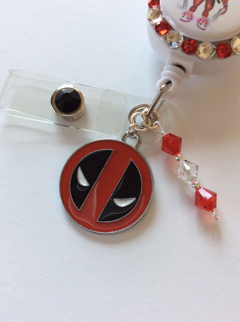 deadpool badge holder
