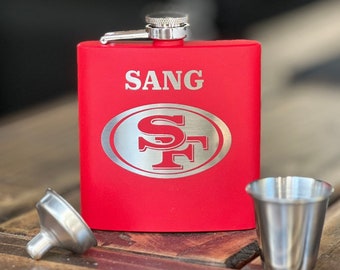 SF Niner Stainless steel personalized Flask