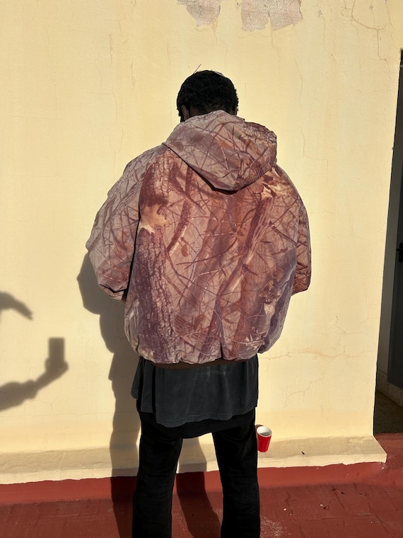 RedHead Vintage Camo Hooded Jacket 2XL – Velour F… - image 5