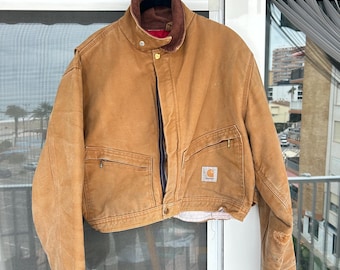 Cropped Carhatt with lining size American Small