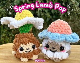 HAAKPATROON: Spring Lamb Pop, GEEN NAAI (Engels)