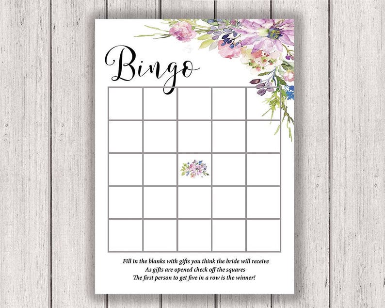 diy B300 BRIDAL SHOWER GAME Printable Game Card Boho Chic Bridal Party Game Printable Bridal Shower Game Bridal Game Package