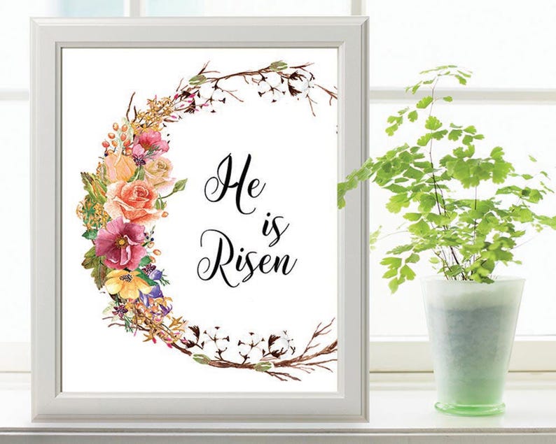 EASTER PRINTABLE Wall Artwork, He Is Risen printable estimate, printable wall artwork, determination rates, Easter printable, wall artwork, printablestyles photograph relating to He is Risen Printable named EASTER PRINTABLE Wall Artwork, He Is Risen printable estimate, printable wall artwork, drive prices, Easter printable, wall artwork, printablestyles