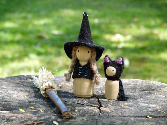 witch peg doll