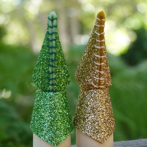 Glitter Gnome, Peg Doll Gnome, Choose Your Colour, Non-Shedding Wool Felt Gnome, Steiner Inspired image 5