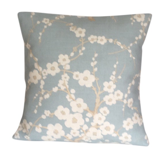 1 X 16 40cm X 40cm Sale Laura Ashley Lori Duck Egg Cushion Cover