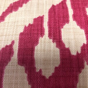 Iliv Marrakech Begonia Pink Ikat Aztec Print Scatter Throw Cushion Cover 16” 18” 20” 22” image 2
