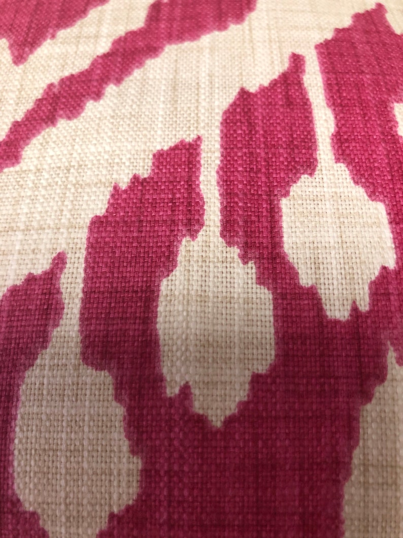 Iliv Marrakech Begonia Pink Ikat Aztec Print Scatter Throw Cushion Cover 16” 18” 20” 22” image 2