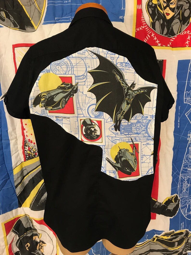 Batman Shirt Rare Vintage D.C. Comics 1992 Vintage Batman | Etsy