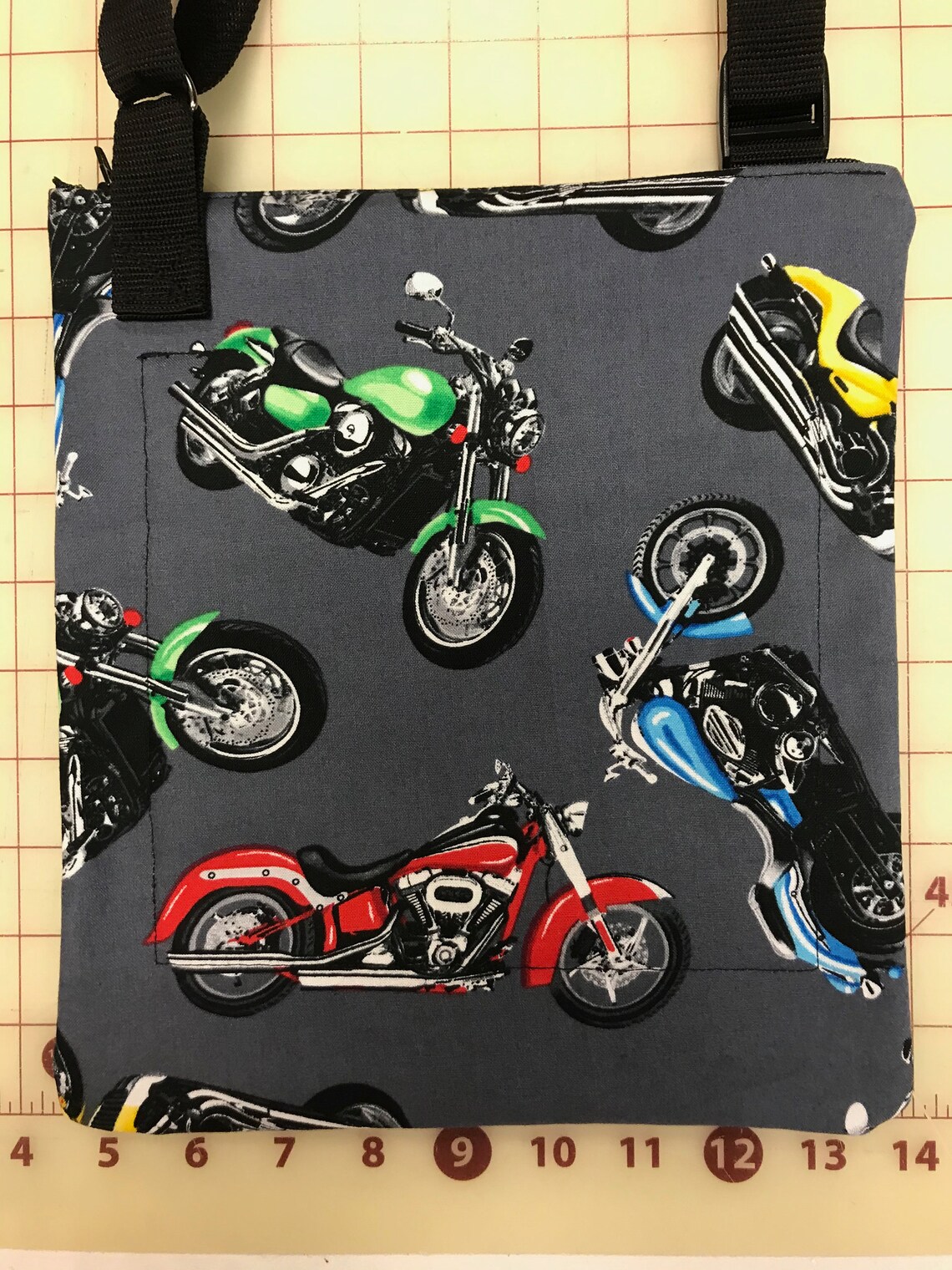 Motorcycle Crossbody Bag Biker Chick Bag Chopper Messenger Bag Etsy