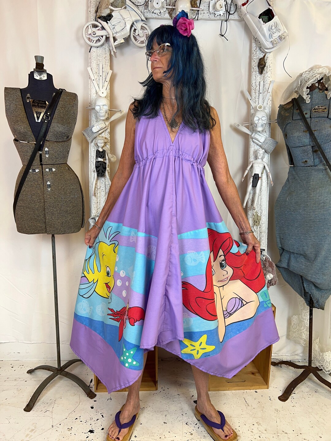 Handmade Little Mermaid Dress Ariel Dress Little Mermaid Etsy