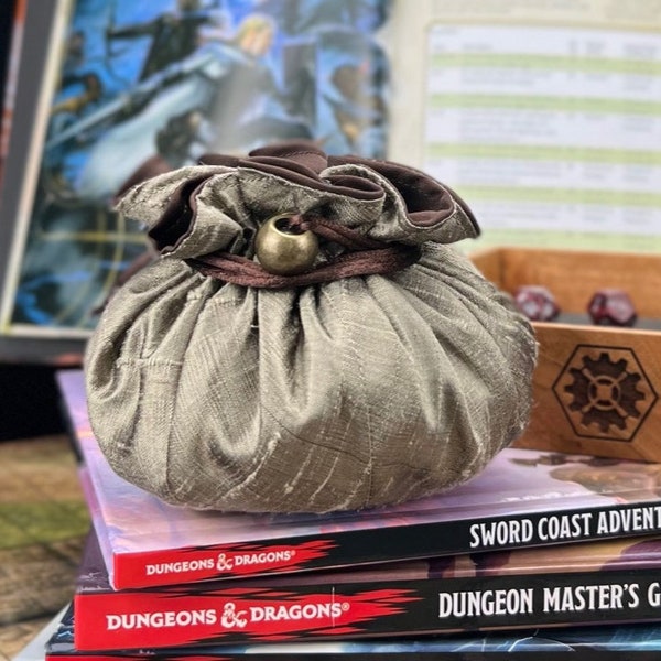 Fighter Dice Bag (Class Series) | Holds 12 sets | Dice Bag with Pockets | Tabletop Gaming | Dungeons and Dragons |