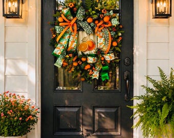Orange Citrus Wreath