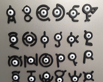 Unown Magnets