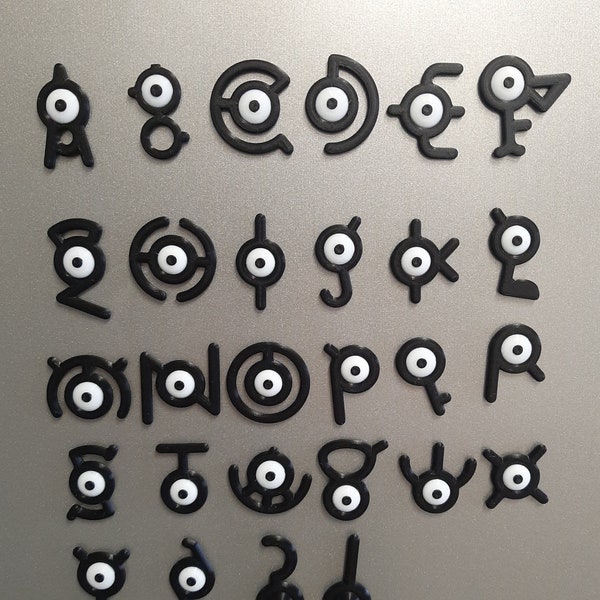 Unown Magnets