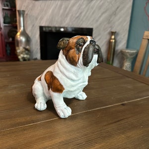 English Bulldog, Statue, Home Décor, Dog Statue