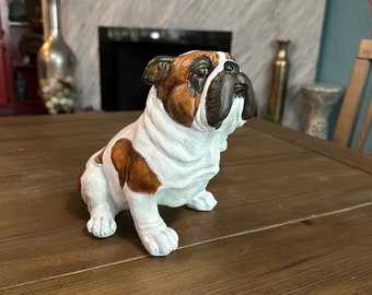 English Bulldog, Statue, Home Décor, Dog Statue