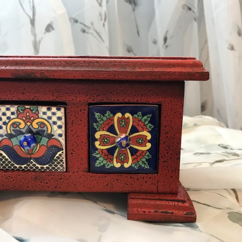 Dresser Drawer Jewelry Cabinet Spice Cabinet Handcrafted Wood Cabinet Apothecary Cabinet Wooden Trinket Box Jewelry Box Herb Drawers