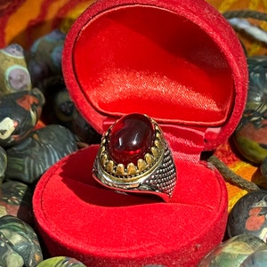 The ultimate power of three Taweez Marid Djinn Ilmu khodam Billionaire Maker Real  99999 Spells Prosperity Wealth Money Powerful by Red Ring