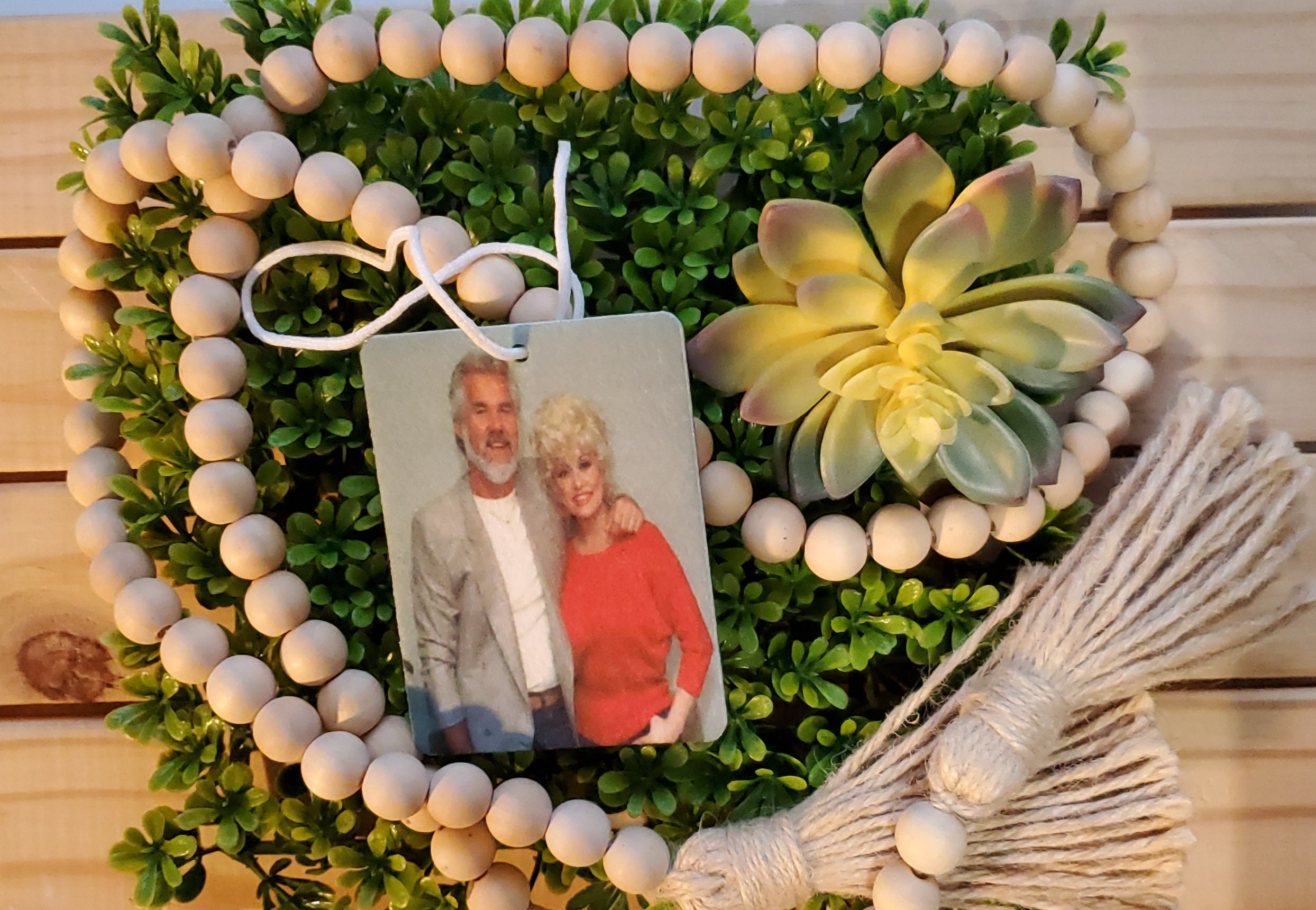 Dolly Parton and Kenny Rogers Car Air Freshener..islands in Etsy
