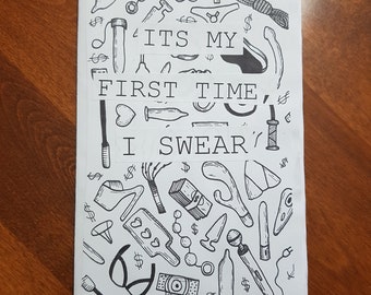 It's My First Time, I Swear- A zine about experiences in sex work