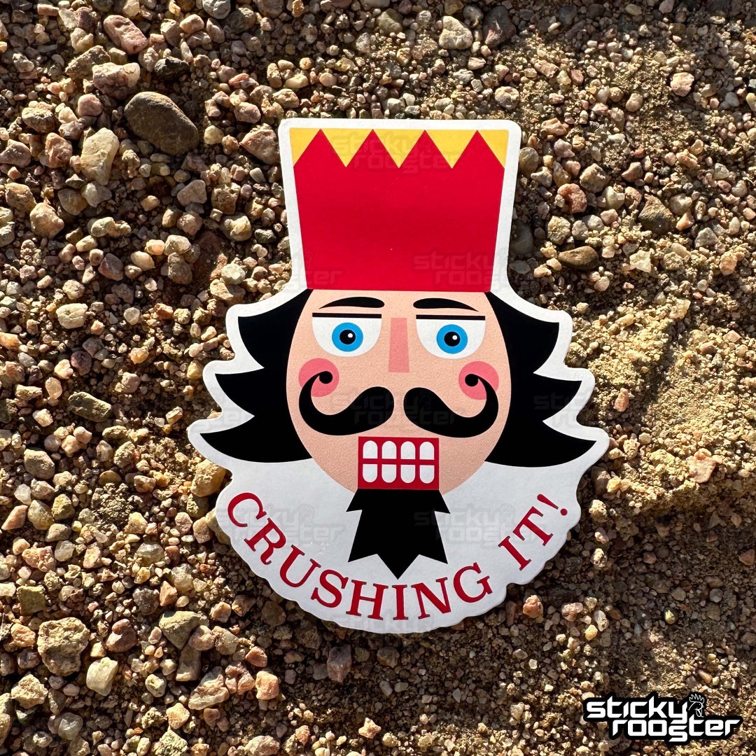 Crushing It Sticker With FREE Shipping! Available in Multiple Sizes ...