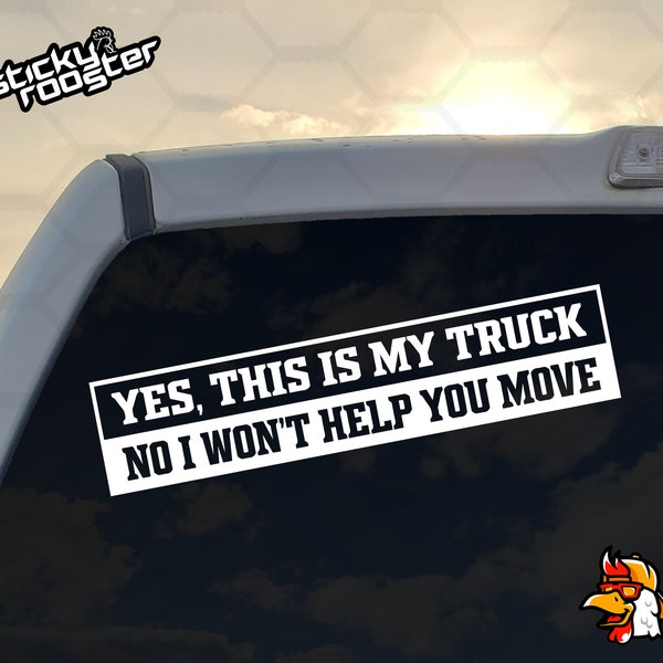 Truck Club Decal - Etsy