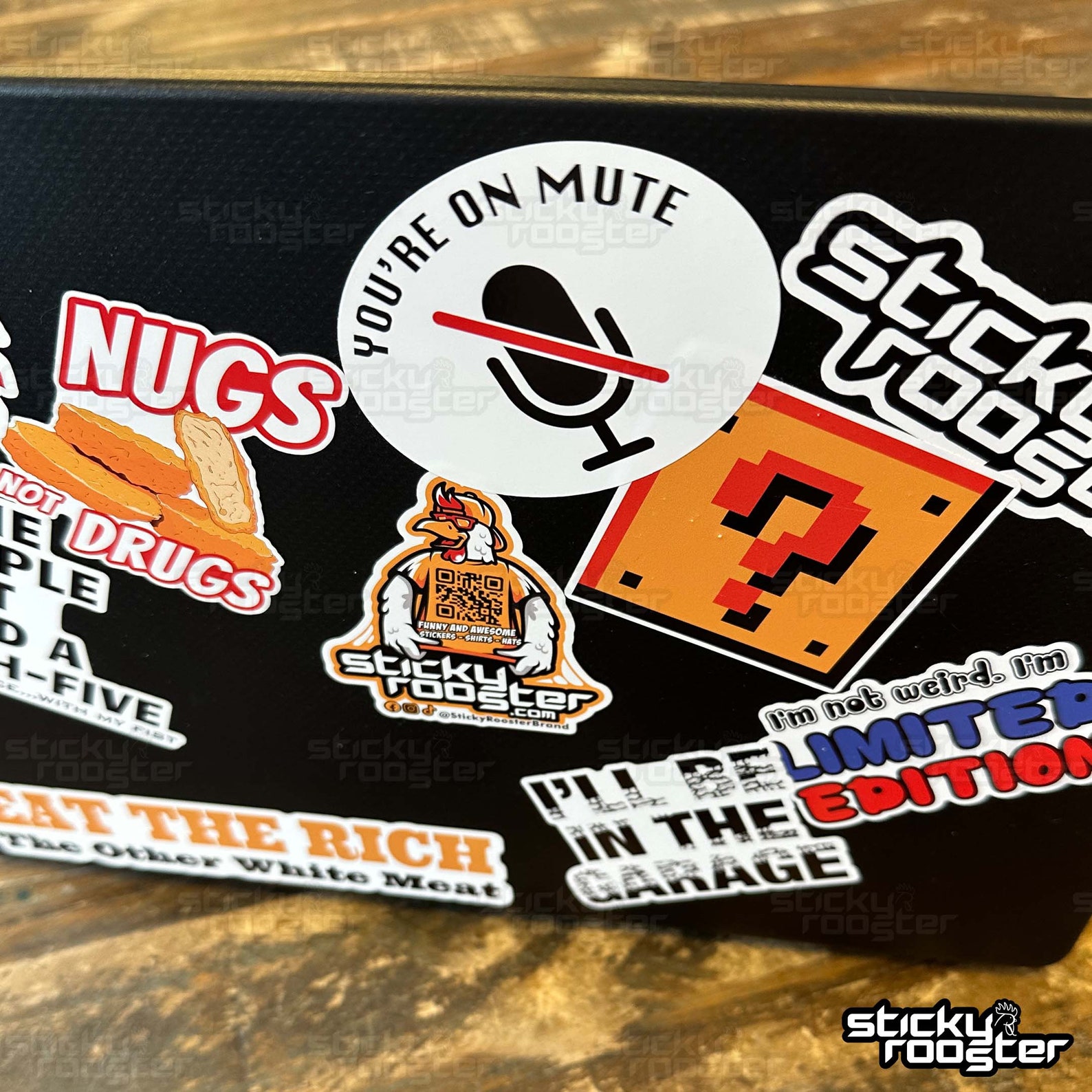 Mute Button Stickers You're on Mute Sticker With FREE Shipping! Multiple Sizes Available ...