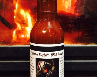 Bronc Bustin&#39; BBQ-saus