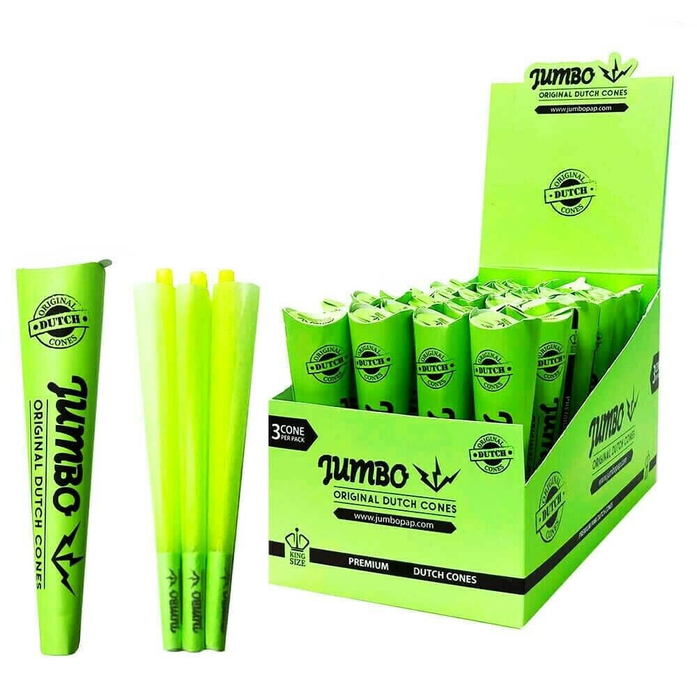 Jumbo Green Dutch Prerolled Cones Cigarette Smoking 3 Cones Etsy
