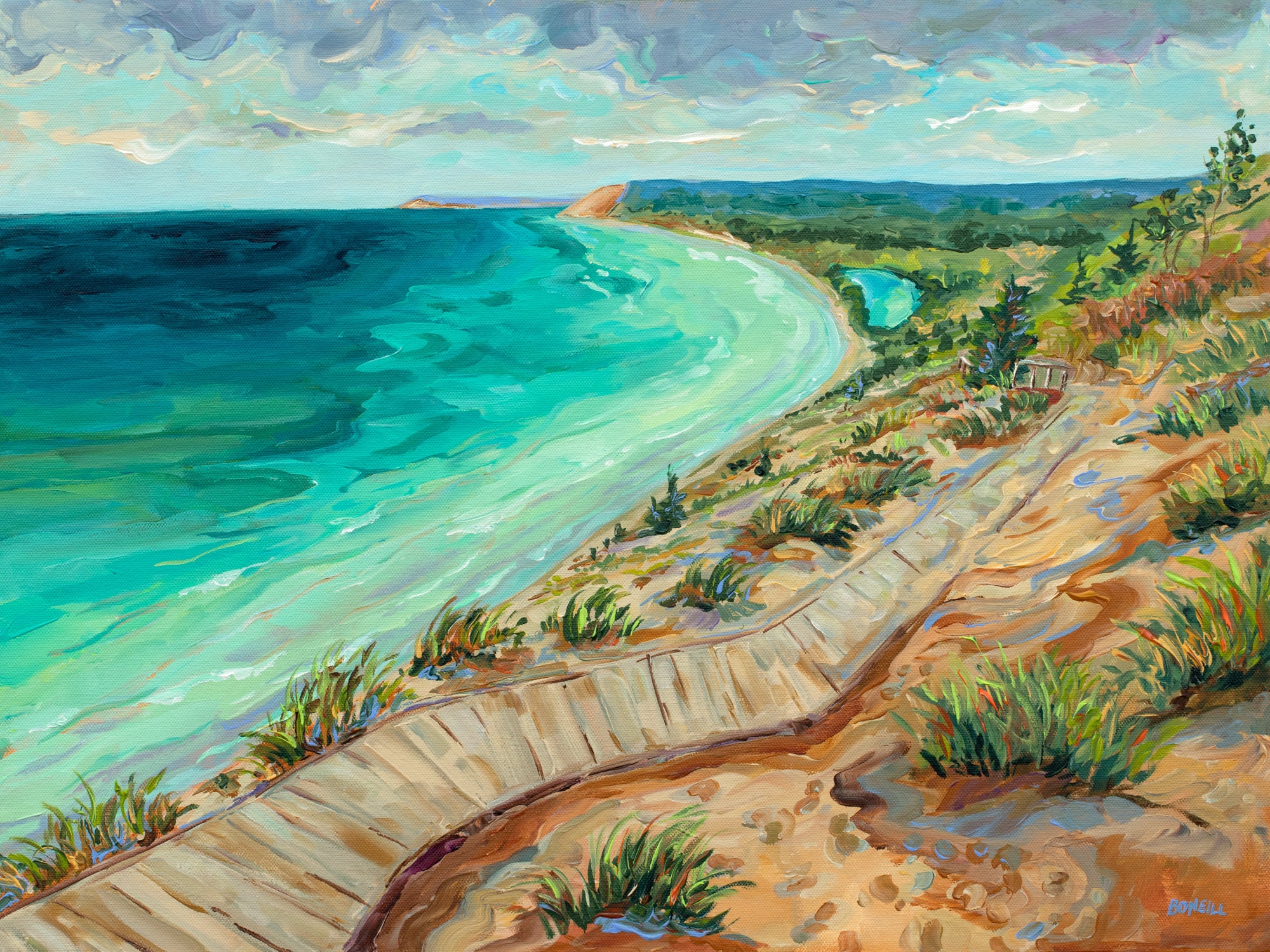 Be Still My Soul, Limited Edition Print, Pierce Stocking Scenic Drive