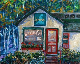 Jampot Bakery, Eagle Harbor, Monks, Society of St. John, Keweenaw, Upper Peninsula, Michigan, Fine Art Print, Giclee, Canvas Print