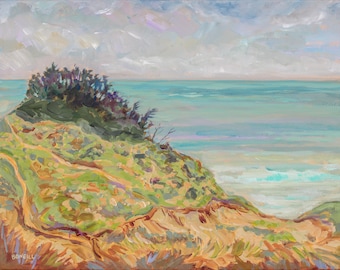 Dune Haze, Limited Edition Prints, South Manitou, Sleeping Bear Dunes, Betsy ONeill, Michigan Art,