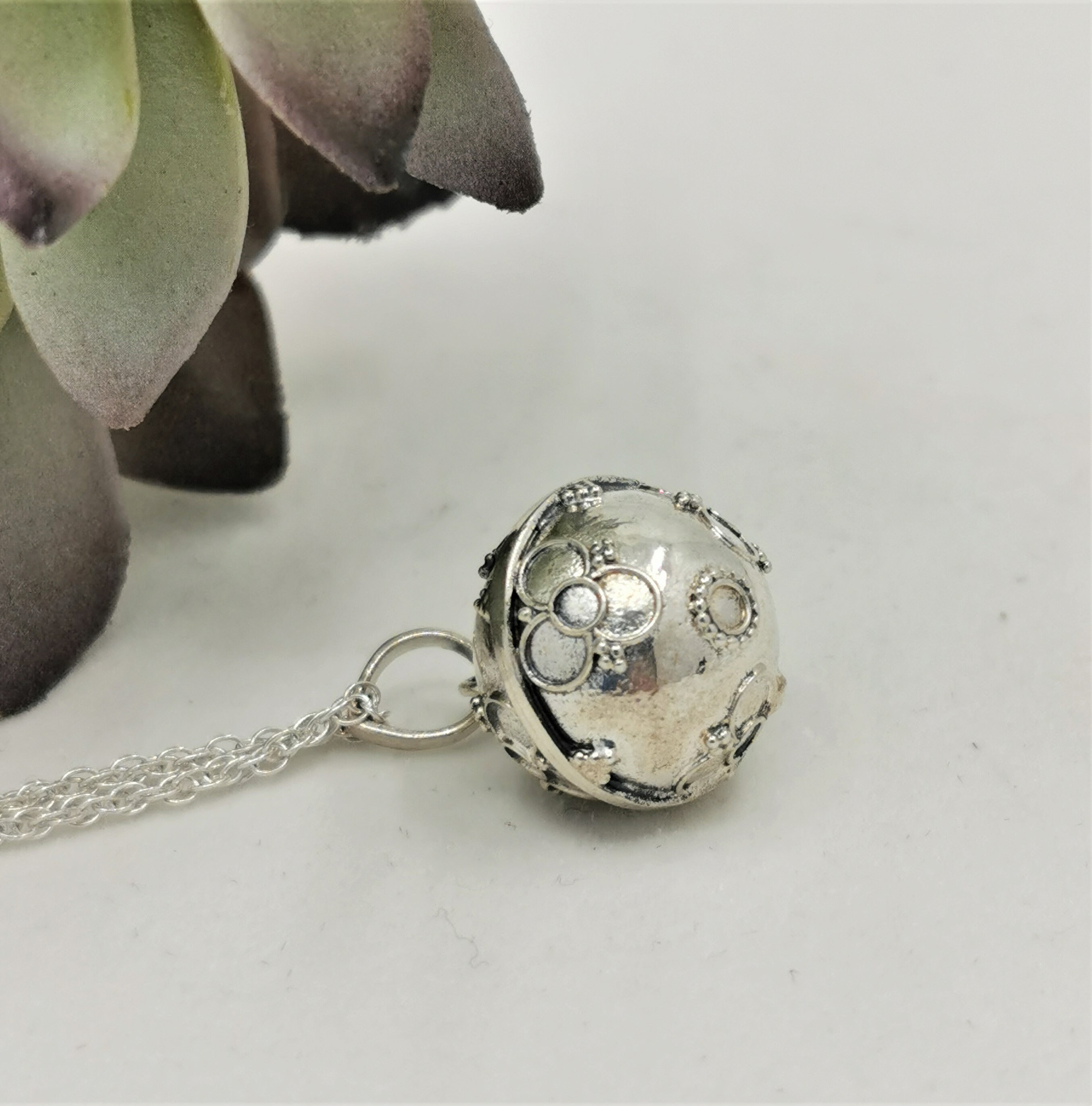 Small Sterling Silver Harmony Ball 