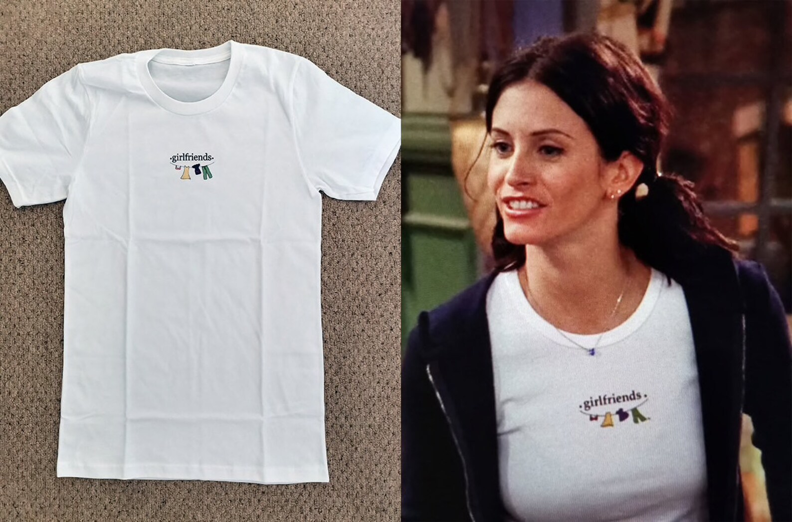 monica geller girlfriends shirt
