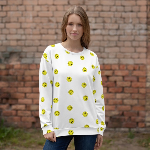 [GRAVER]★ELBOW PUPPY FACE SMILE SWEATSHIRT MUSINSA | GRAVER [UNISEX]Elbow Puppy Face Smile Hoodie_Cream