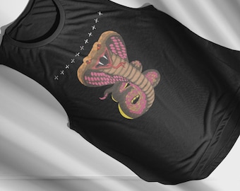 Camiseta sin mangas con serpiente cobra: inspirada en Phoebe Buffay Friends